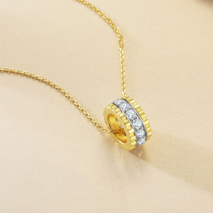 S925 Silver Circle Ring Pendant Necklace for Women – Simple Minimalist Everyday Jewelry - Image 5