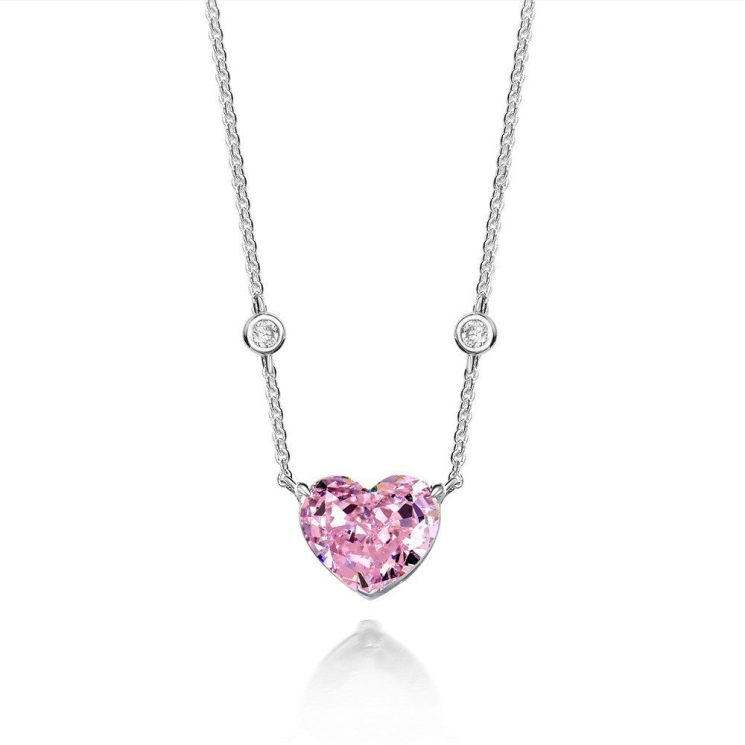 10ct Heart Shaped Necklace Women White G Color High Carbon Diamond 10*12 Love Pendant Silver 40+5 - Image 5
