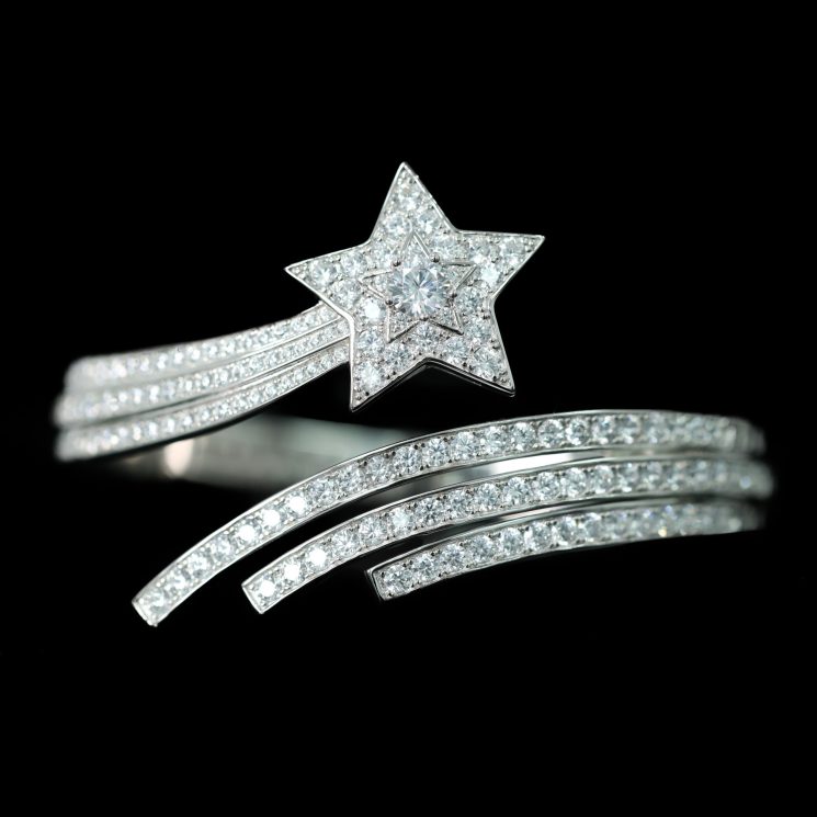925 Silver Gold-Plated High Carbon Diamond Star Bracelet – Elegant & Sparkling Design - Image 4